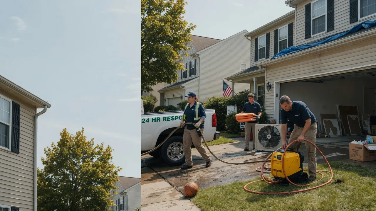 Emergency Water Damage Restoration in Fitchburg, MA near me